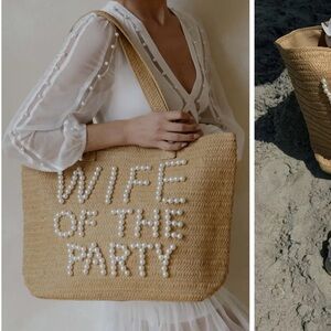 Untamed Petals 'Wife of the Party' Tote